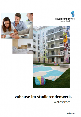 Broschüre "Zuhause im Studierendenwerk"